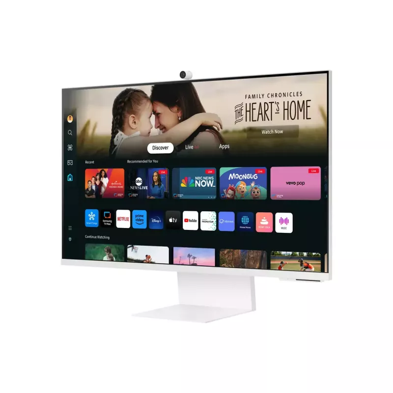 Samsung M80D Monitor de computador 81,3 cm (32 polegadas) 3840 x 2160 píxeis 4K Ultra HD LED Branco