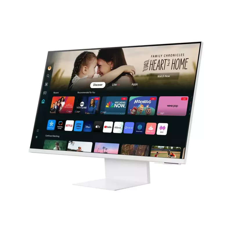 Samsung M80D Monitor de computador 81,3 cm (32 polegadas) 3840 x 2160 píxeis 4K Ultra HD LED Branco