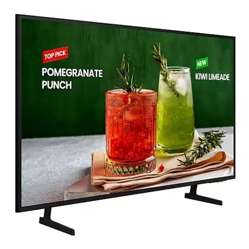 Samsung BE75D-H Sinalização digital painel plano 190,5 cm (75 polegadas) LED Wi-Fi 4K Ultra HD Preto Tizen 16/7