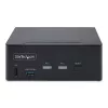 StarTech.com P2CDD143-KVM-SWITCH Comutador KVM Preto