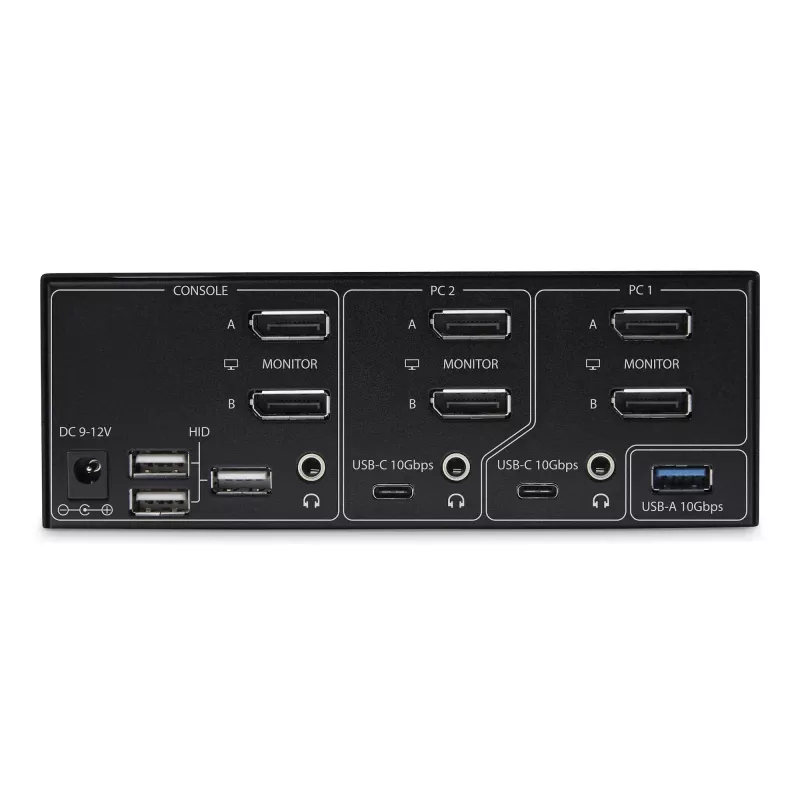 StarTech.com P2CDD143-KVM-SWITCH Comutador KVM Preto