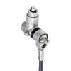 StarTech.com Fecho universal para portátil 3-em-1 6.6ft (2m), cabo de segurança com chave mestra, segurança informática, compatível com Noble Wedge®/Nano/K-Slot; cabo anti-roubo resistente a cortes