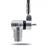 StarTech.com Fecho universal para portátil 3-em-1 6.6ft (2m), cabo de segurança com chave mestra, segurança informática, compatível com Noble Wedge®/Nano/K-Slot; cabo anti-roubo resistente a cortes