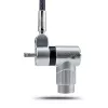 StarTech.com Fecho universal para portátil 3-em-1 6.6ft (2m), cabo de segurança com chave mestra, segurança informática, compatível com Noble Wedge®/Nano/K-Slot; cabo anti-roubo resistente a cortes