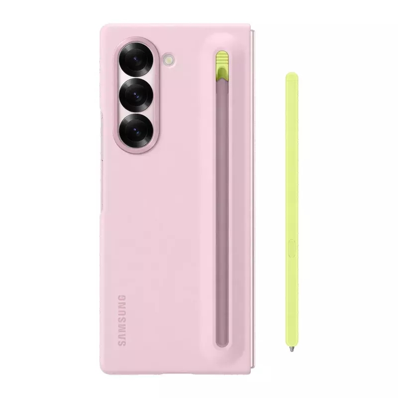Capa Samsung EF-OF95PCPEGWW para telemóvel 19,3 cm (7,6 polegadas) rosa