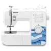 Máquina de costura Brother RH137 — 37 pontos, comprimento do ponto 4 mm, largura do ponto 5 mm, leve e portátil