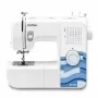 Máquina de costura Brother RH137 — 37 pontos, comprimento do ponto 4 mm, largura do ponto 5 mm, leve e portátil