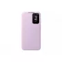 Samsung EF-ZA356CVEGWW Smart View Wallet Case capa carteira para Galaxy A35 5G, lavanda