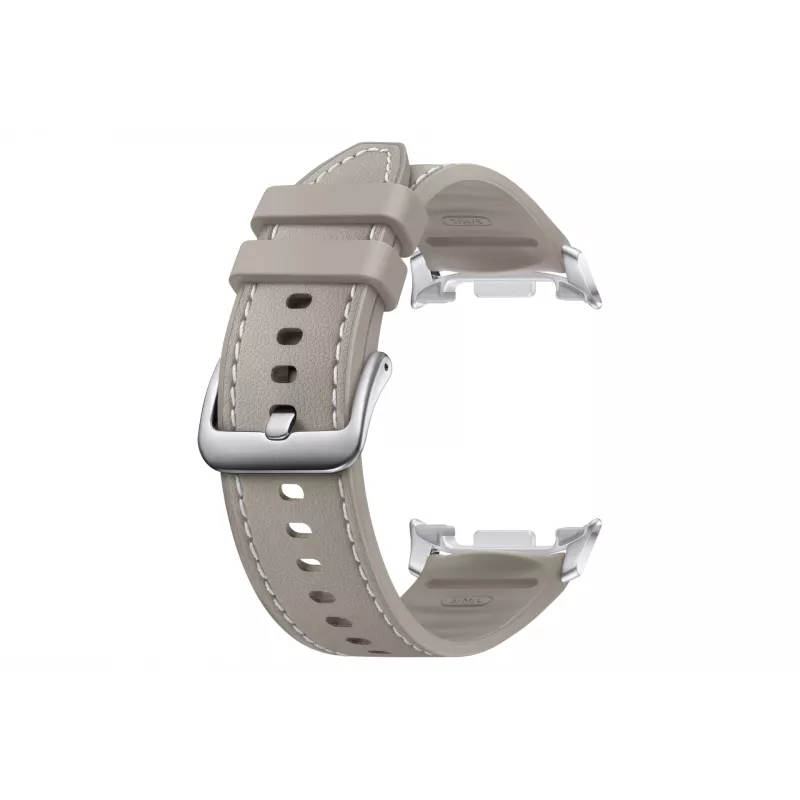 Pulseira híbrida para Samsung Galaxy Watch8, modelo ET-SLL50LJEGEU, taupe, S/M/L