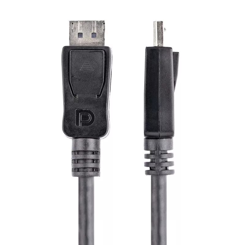 Cabo DisplayPort 1.2 StarTech.com 10ft (3m) – Cabo DisplayPort 4K x 2K Ultra HD certificado VESA – Cabo DP para DP para monitor – Cabo de vídeo/display DP – Fichas DP com encaixe