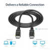 Cabo DisplayPort 1.2 StarTech.com 1,8 m (6ft) – Cabo DisplayPort 4K x 2K Ultra HD certificado VESA – Cabo DP para DP para monitor – Cabo de vídeo/display DP – Fichas DP com bloqueio
