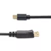 Cabo Mini DisplayPort para DisplayPort 1.2 StarTech.com 1,8 m – Cabo adaptador Mini DisplayPort para DisplayPort 4K x 2K UHD – Cabo Mini DP para DP para monitor – Cabo conversor mDP para DP