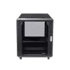 Armário de servidor 12U de 4 postes StarTech.com, armário de dados de 19 polegadas com fecho para equipamento de computador/AV/IT, rack de escritório/rede doméstica com rodas e calhas de montagem ajustáveis