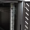 Armário de servidor 12U de 4 postes StarTech.com, armário de dados de 19 polegadas com fecho para equipamento de computador/AV/IT, rack de escritório/rede doméstica com rodas e calhas de montagem ajustáveis