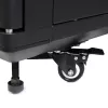 Armário de servidor 12U de 4 postes StarTech.com, armário de dados de 19 polegadas com fecho para equipamento de computador/AV/IT, rack de escritório/rede doméstica com rodas e calhas de montagem ajustáveis