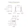Armário de servidor 12U de 4 postes StarTech.com, armário de dados de 19 polegadas com fecho para equipamento de computador/AV/IT, rack de escritório/rede doméstica com rodas e calhas de montagem ajustáveis