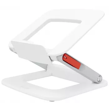 Suporte para portátil LEITZ Leitz Ergo Multi ajustável dobrável 33–38,1 cm branco, capacidade de carga 2,5 kg