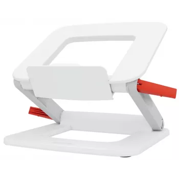 Suporte para portátil LEITZ Leitz Ergo Multi ajustável dobrável 33–38,1 cm branco, capacidade de carga 2,5 kg