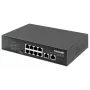Switch Intellinet 8 portas Gigabit Ethernet PoE+ 120W 2 portas uplink
