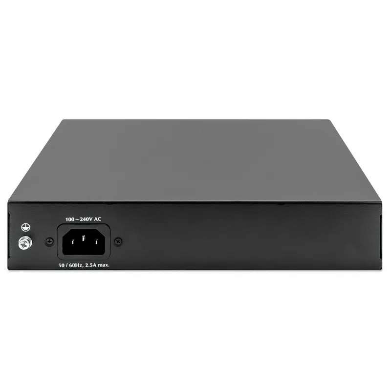 Switch Intellinet 8 portas Gigabit Ethernet PoE+ 120W 2 portas uplink