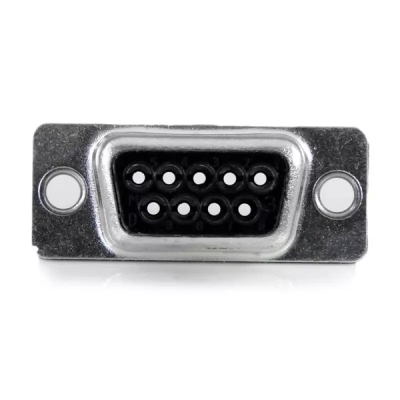Adaptador modular StarTech.com DB9 para RJ45 – M/F, DB-9, RJ-45, preto