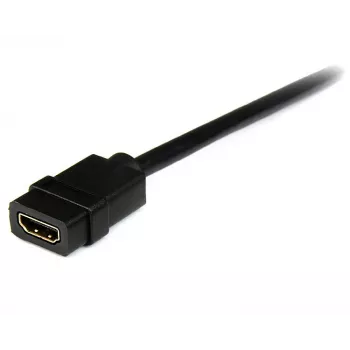 Cabo de extensão HDMI StarTech.com 2 m (6 ft) – HDMI macho para HDMI fêmea – extensão de cabo HDMI 4K – cabo HDMI 4K 30 Hz UHD com Ethernet M/F – cabo High Speed HDMI 1.4 – cabo de extensão HDMI