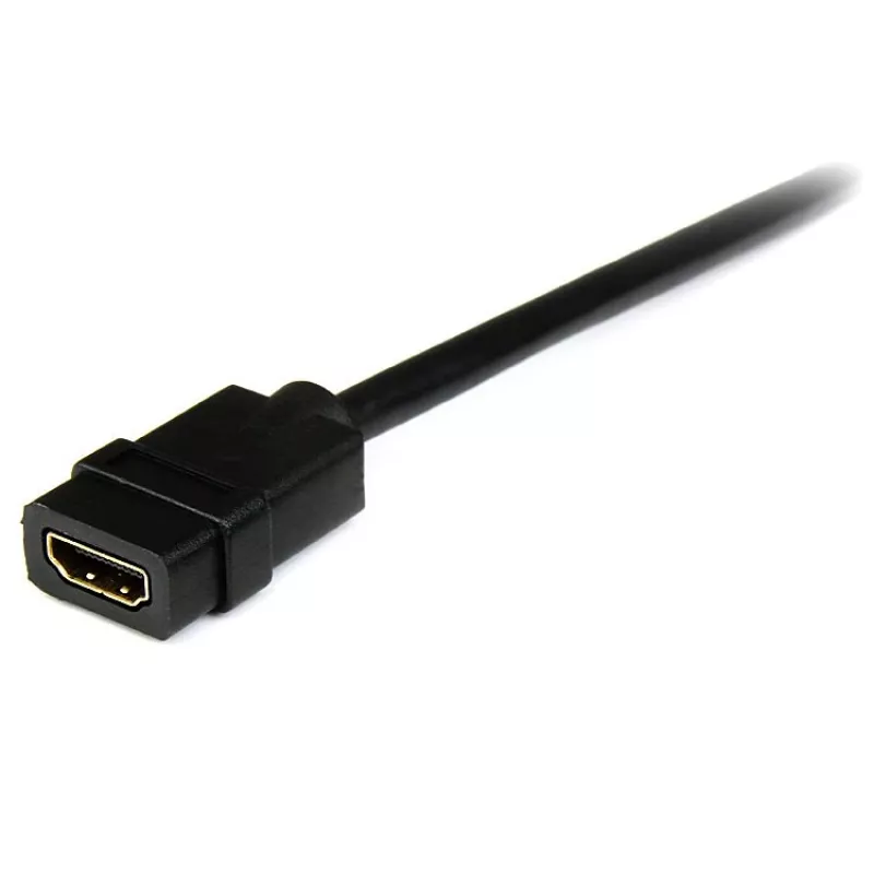 StarTech.com HDEXT2M cabo extensor High Speed HDMI de 2 m, HDMI macho-fêmea, Ultra HD 4K x 2K, 10,2 Gbit/s, 28 AWG, blindado, banhado a ouro, preto