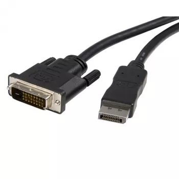 Cabo StarTech.com 3 m DisplayPort para DVI - Cabo adaptador DisplayPort para DVI vídeo 1080p - Cabo DisplayPort para DVI-D Single Link - Cabo de monitor DP para DVI - Conversor DP 1.2 para DVI