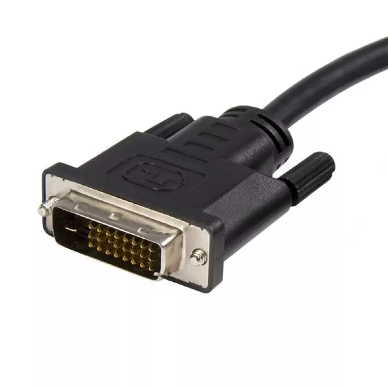 StarTech.com DP2DVIMM10 cabo adaptador DisplayPort para DVI-D de 3 m (10 ft), macho/macho, passivo, 1920x1200 / 1080p, preto