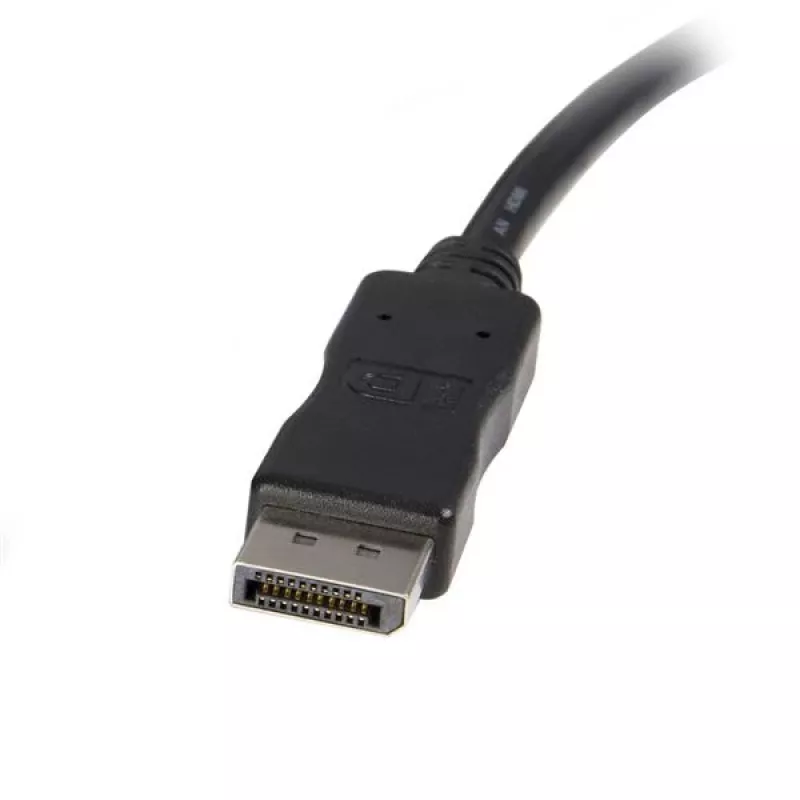 StarTech.com DP2DVIMM10 cabo adaptador DisplayPort para DVI-D de 3 m (10 ft), macho/macho, passivo, 1920x1200 / 1080p, preto