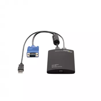 Adaptador StarTech.com consola KVM para USB 2.0 para portátil carrinho de crash