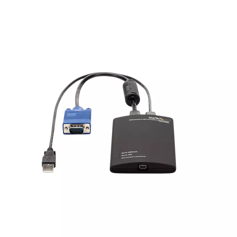 Adaptador StarTech.com consola KVM para USB 2.0 para portátil carrinho de crash