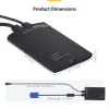 Adaptador StarTech.com consola KVM para USB 2.0 para portátil carrinho de crash
