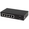 Switch Intellinet 5 portas Gigabit Ethernet PoE+, 4 portas PSE, compatível com IEEE 802.3at/af Power over Ethernet (PoE+/PoE), 60 W, de secretária
