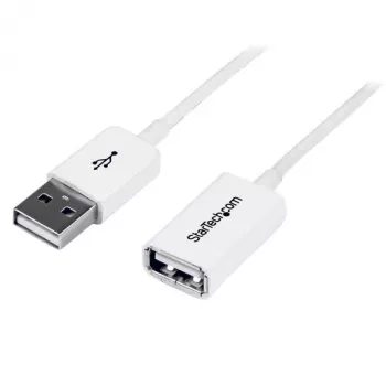 Cabo de extensão USB 2.0 StarTech.com 3 m branco A para A – macho/fêmea