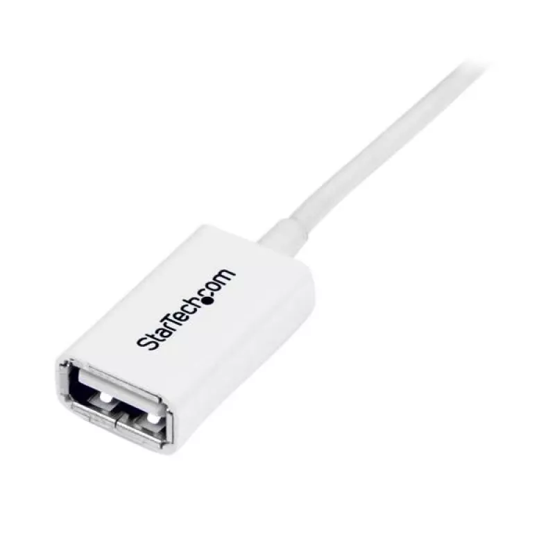 Cabo de extensão USB 2.0 StarTech.com 3 m branco A para A – macho/fêmea