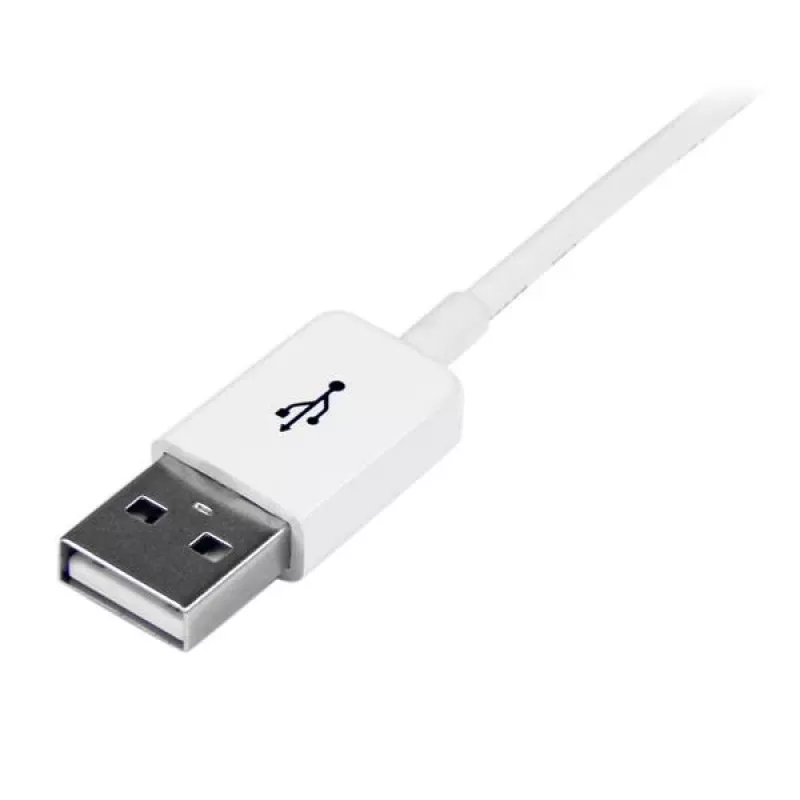 StarTech.com USBEXTPAA1MW cabo de extensão USB 2.0, USB-A para USB-A, macho/fêmea, 1 m, branco