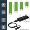 Caixa StarTech.com para SSD M.2 SATA - USB 3.1 (10 Gbit/s) com cabo USB-C