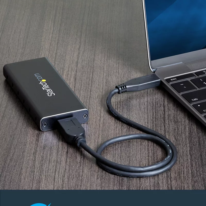 Caixa StarTech.com para SSD M.2 SATA - USB 3.1 (10 Gbit/s) com cabo USB-C