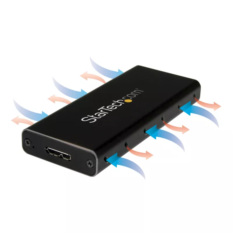 Caixa StarTech.com para SSD M.2 SATA - USB 3.1 (10 Gbit/s) com cabo USB-C
