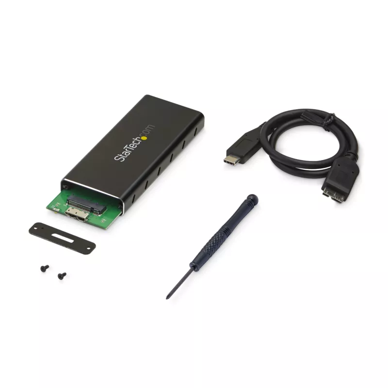 Caixa StarTech.com para SSD M.2 SATA - USB 3.1 (10 Gbit/s) com cabo USB-C