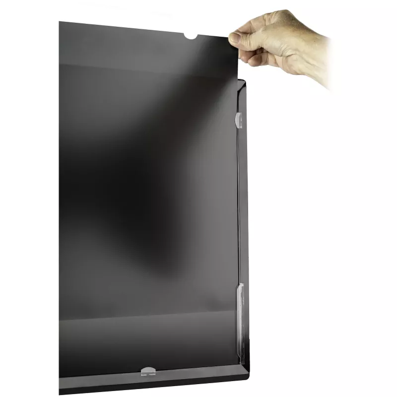 Tiras adesivas e abas de montagem para filtro de privacidade StarTech.com - Kit de instalação universal para filtros de privacidade antirreflexo para portátil/monitor de computador, tiras/suportes de substituição