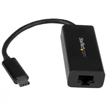 Adaptador StarTech.com USB-C para Gigabit Ethernet - preto