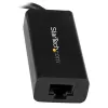 Adaptador StarTech.com USB-C para Gigabit Ethernet - preto