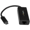 Adaptador StarTech.com USB-C para Gigabit Ethernet - preto