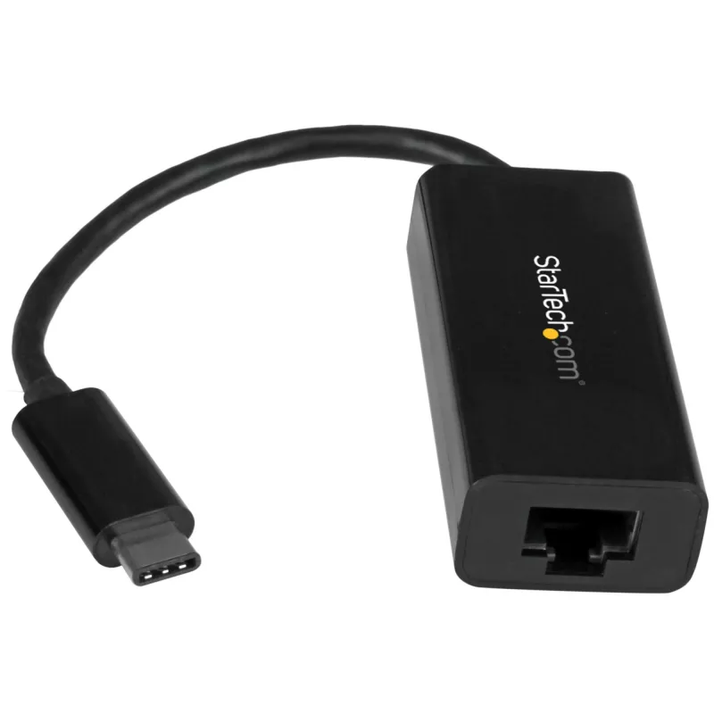 Adaptador StarTech.com USB-C para Gigabit Ethernet - preto
