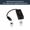 Adaptador StarTech.com USB-C para Gigabit Ethernet - preto