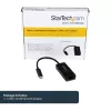Adaptador StarTech.com USB-C para Gigabit Ethernet - preto