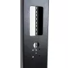 Rack de servidor StarTech.com 2 postes 42U móvel de estrutura aberta, rack de rede 19 polegadas de dois postes com rodas, rack aberto móvel para equipamento AV/dados/média/IT, rack de computador para casa/escritório - rodas incluídas