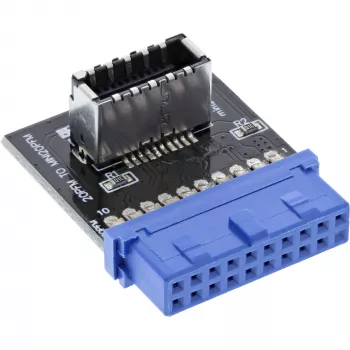 Adaptador InLine USB 3.0 para USB 3.1 painel frontal Key-A interno